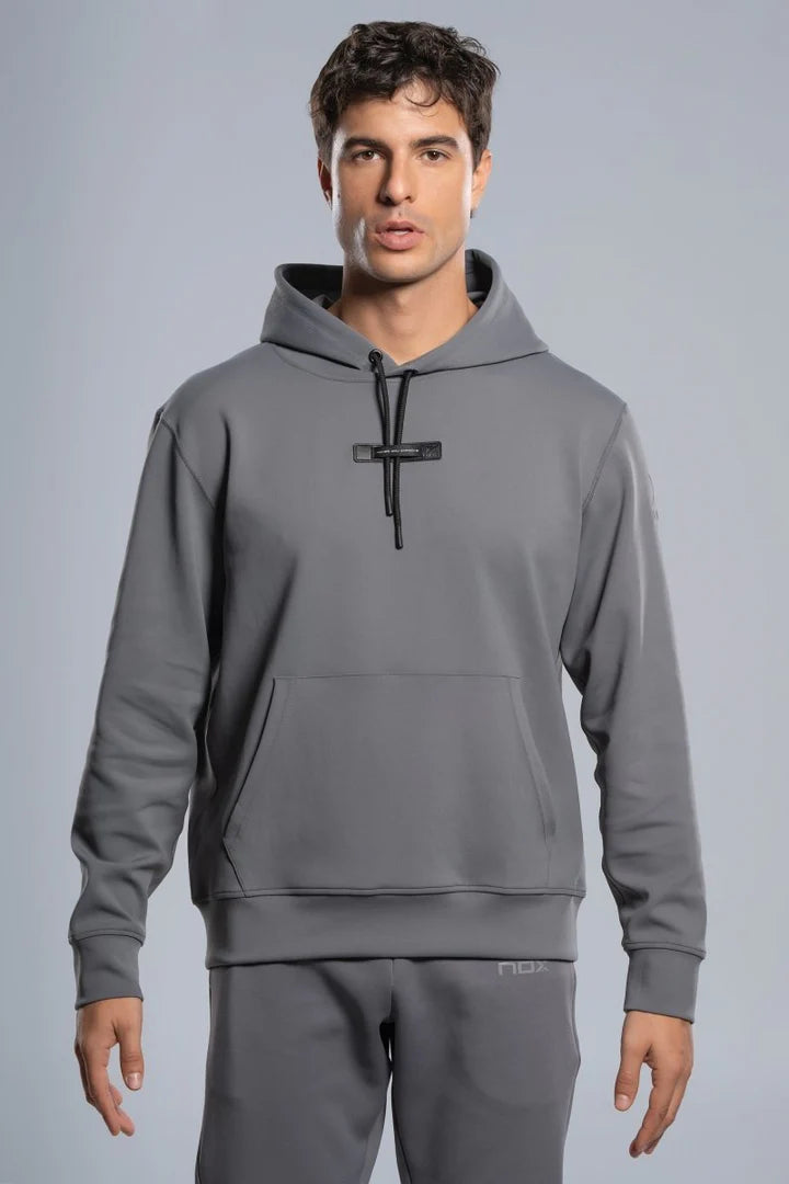 Sweatshirt de padel Nox Street Steel Grey
