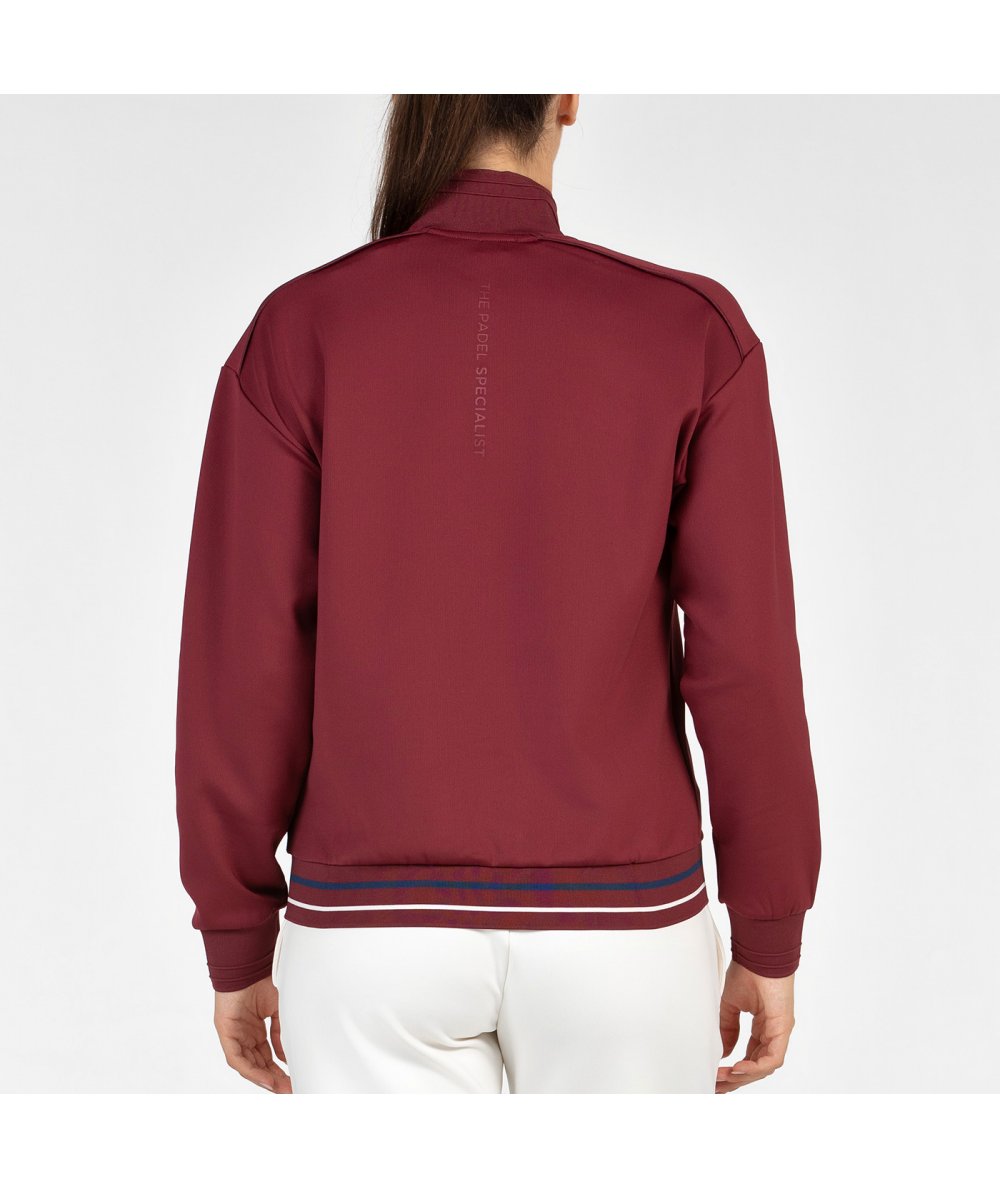 Veste de padel Bullpadel Alsa Vino Burdeos