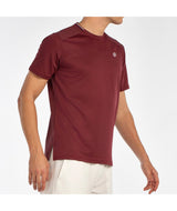 Tee Shirt de padel Bullpadel Acrux Vino Burdeos
