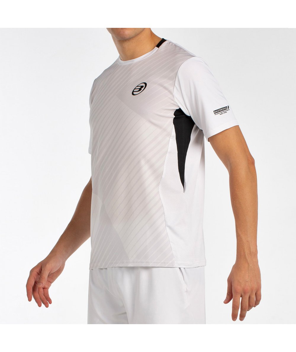 Tee Shirt de padel Bullpadel Malmok Blanco