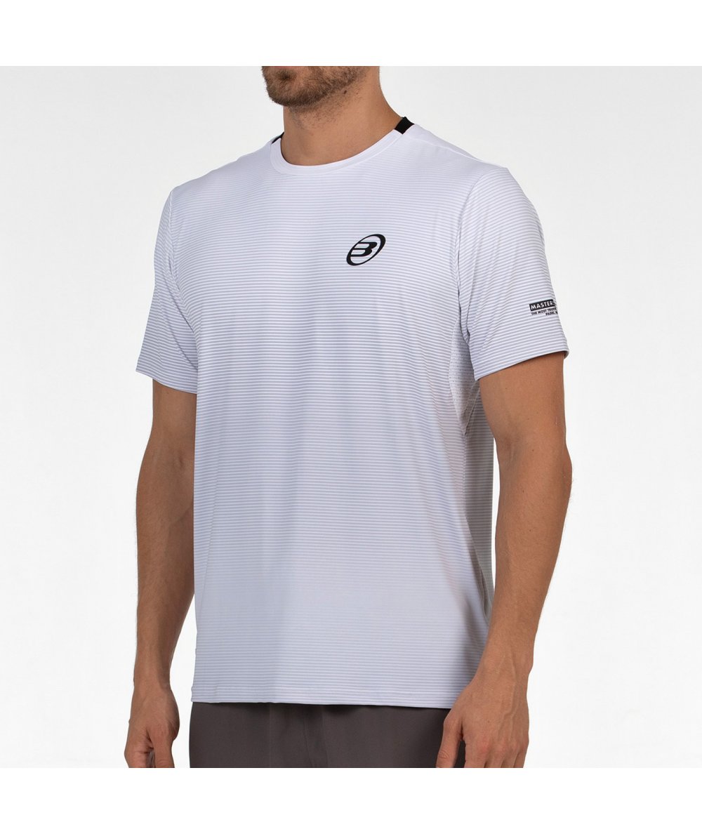 Tee Shirt de padel Bullpadel Musica Blanco