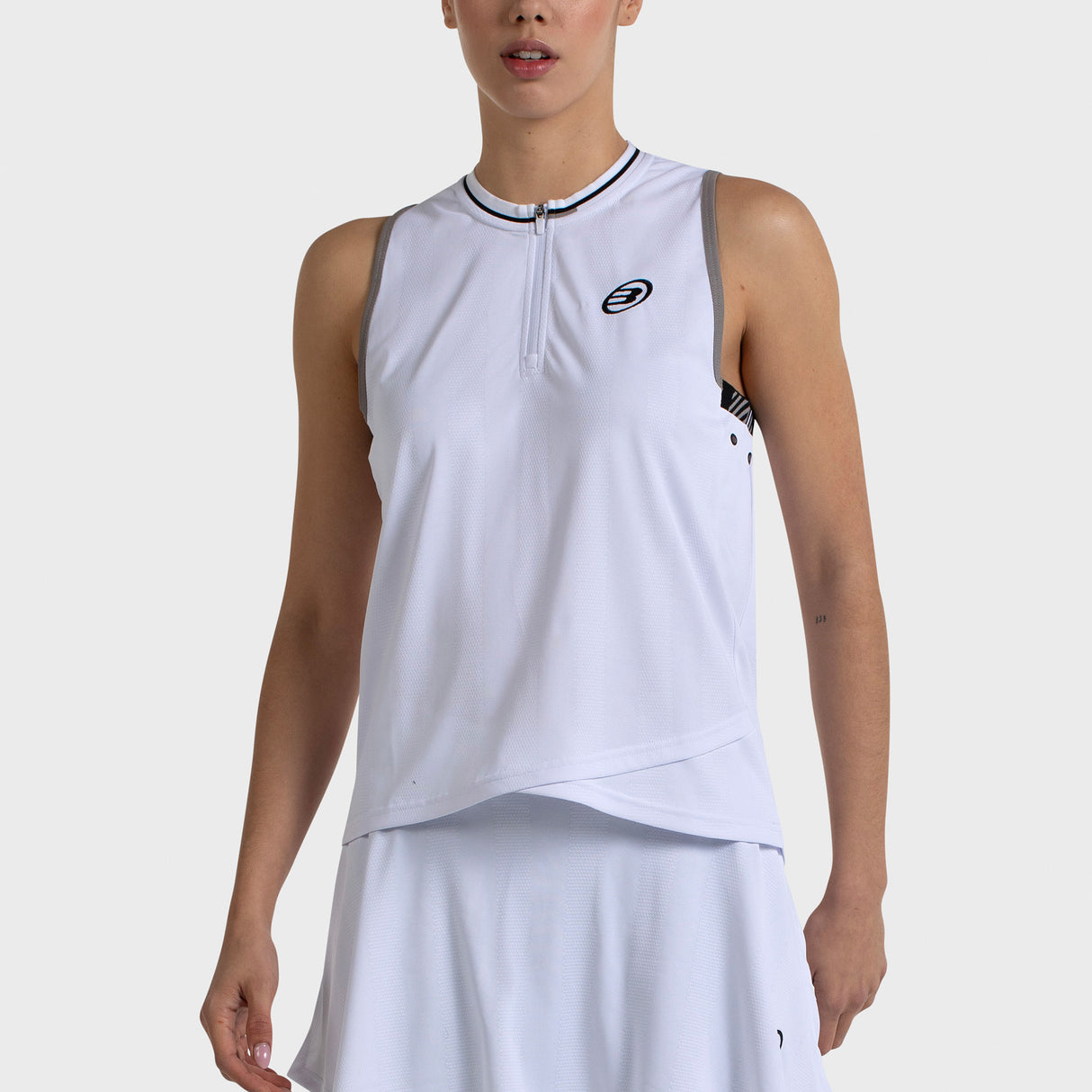 Débardeur de padel Bullpadel Taila Blanco