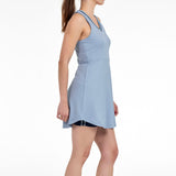 Robe de padel Bullpadel Tamaria Azul Acero