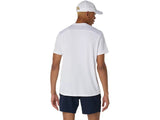 Tee Shirt Asics Court SS Top Brilliant White vue arrière