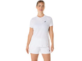 Tee Shirt Asics Court SS Top Brilliant White front view