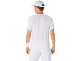 Tee Shirt Asics Match Actibreeze SS Top White vue arrière