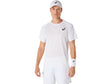 Tee Shirt Asics Match Actibreeze SS Top White vue de face