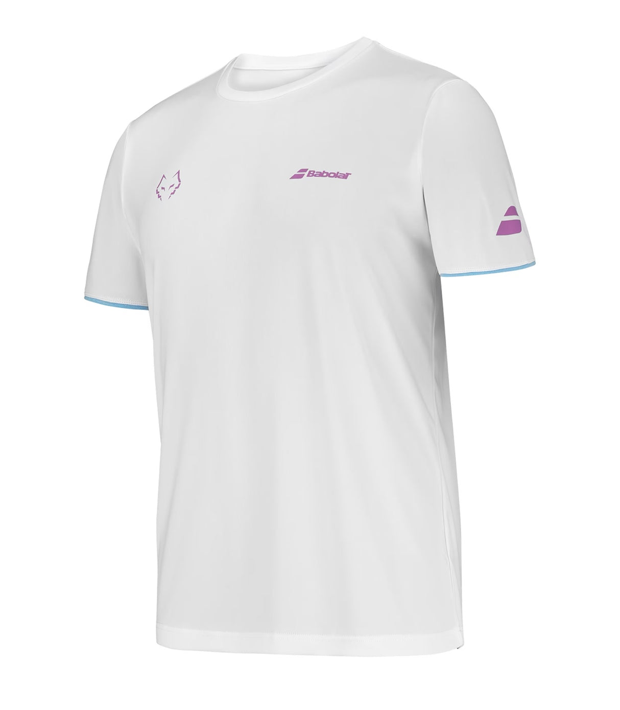 Tee Shirt Babolat Lebron Blanc vue de dos