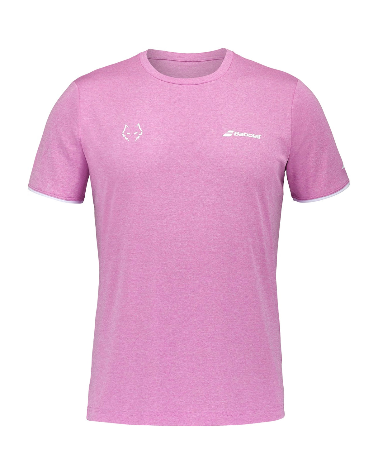 Tee Shirt Babolat Lebron Rose vue de face