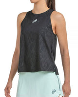 Détail tissu respirant du Tee Shirt Bullpadel Abure Negro