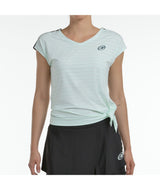 Tee Shirt Bullpadel Adoros Verde Agua BiColor design moderne et élégant