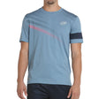 Tee Shirt Bullpadel Cambre Azul Sombre Vigore vue de face