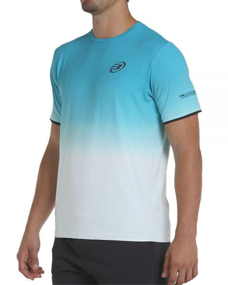 Tee Shirt Bullpadel Merga Turquoise vue arrière