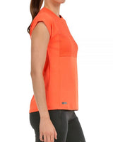 Tee Shirt Bullpadel Portas Pomelo porté en match de padel