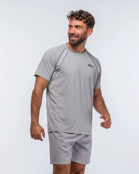 Tee Shirt Siux Match 2 Gris vue arrière