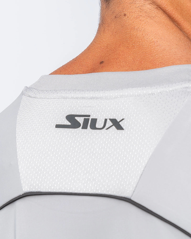 Logo Tee Shirt Siux Match 2 Gris