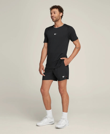 Tee Shirt Wilson Bela Noir côté gauche