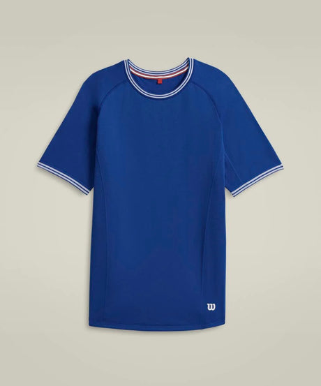 T-shirt Wilson Bleu pour padel et sport