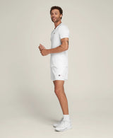 Tee Shirt Wilson Zip Blanc détail fermeture éclair