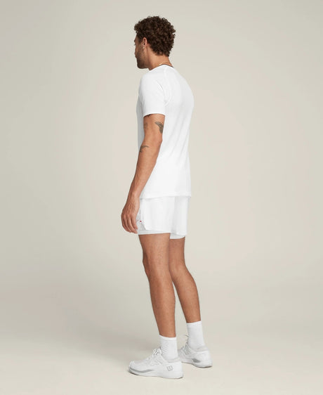 Tee Shirt Wilson Zip Blanc vue latérale