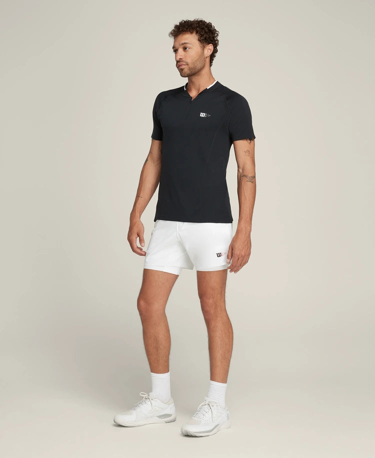 Tee Shirt Wilson Zip Noir vue arrière