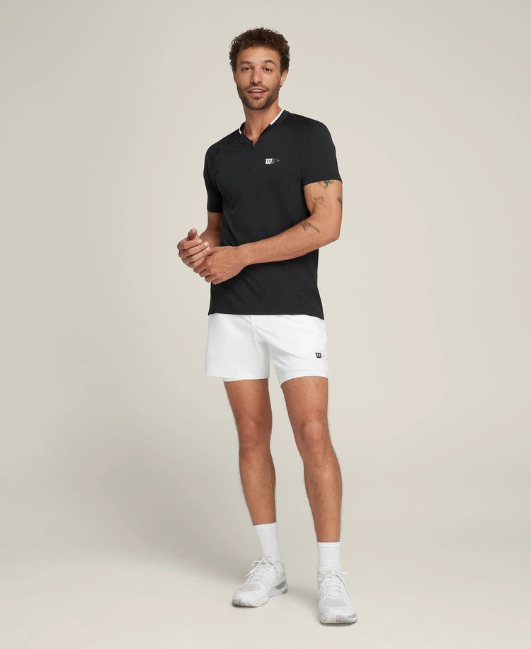 Tee Shirt Wilson Zip Noir vue latérale