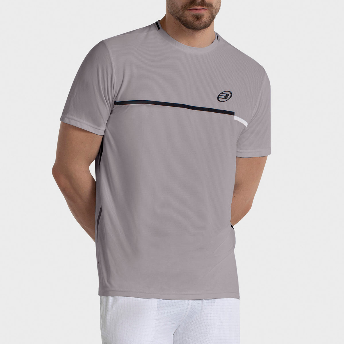 Tee Shirt de padel Bullpadel Teloi Blanco Topo