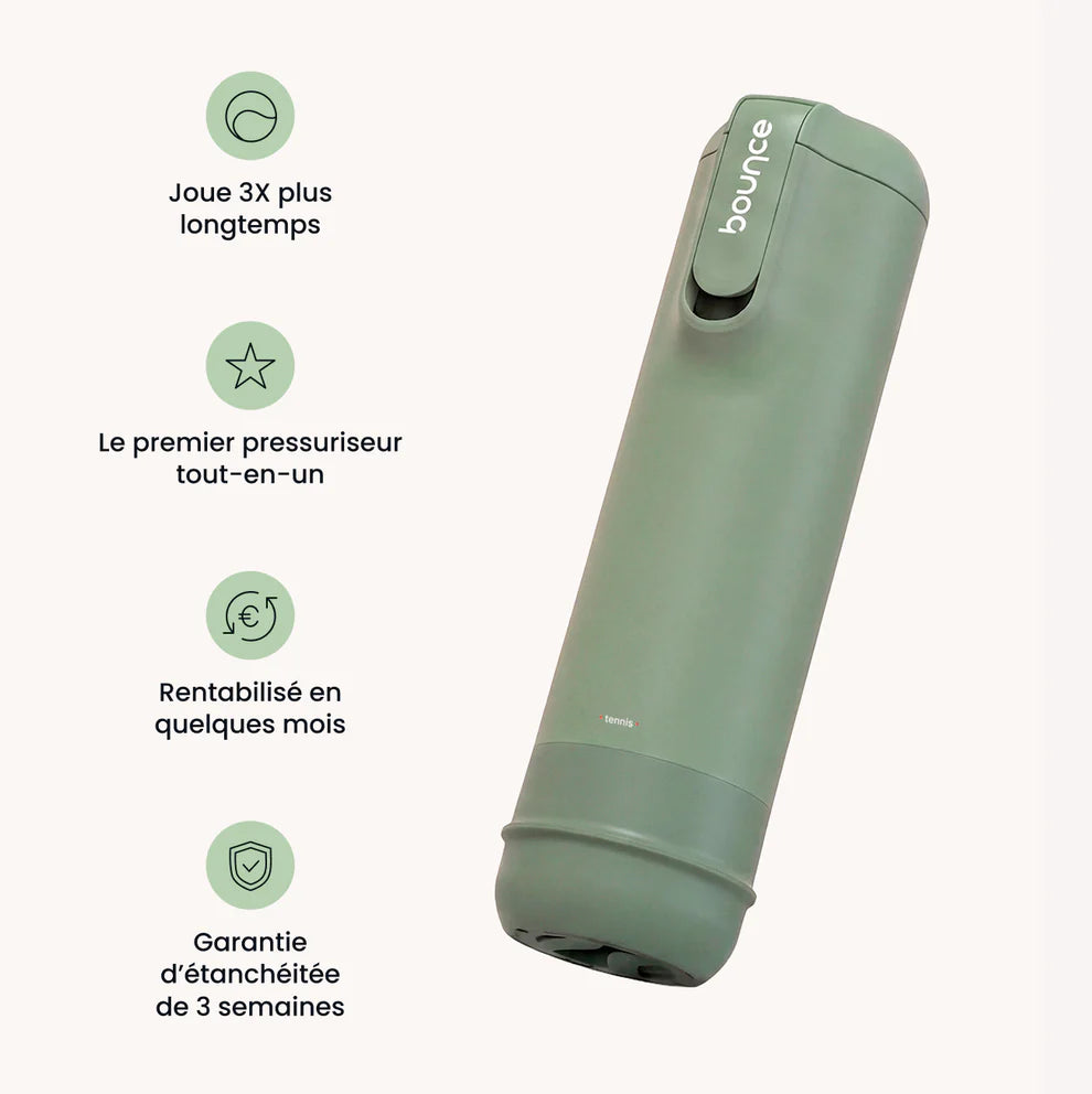 Préssurisateur de balles de padel Bounce FilterTech