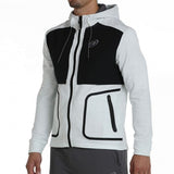 Détail du tissu et design de la veste Bullpadel Belel Hielo