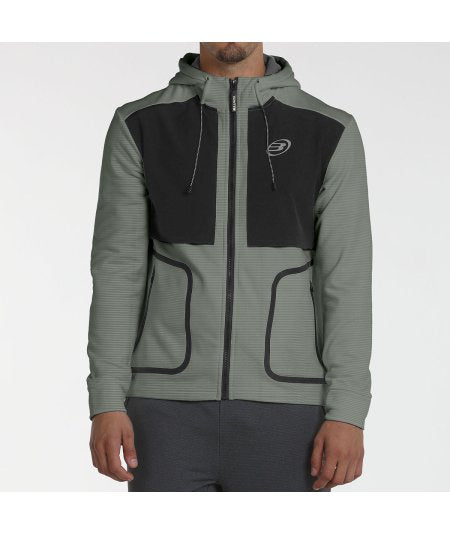 Veste Bullpadel Belel Kaki vue de face