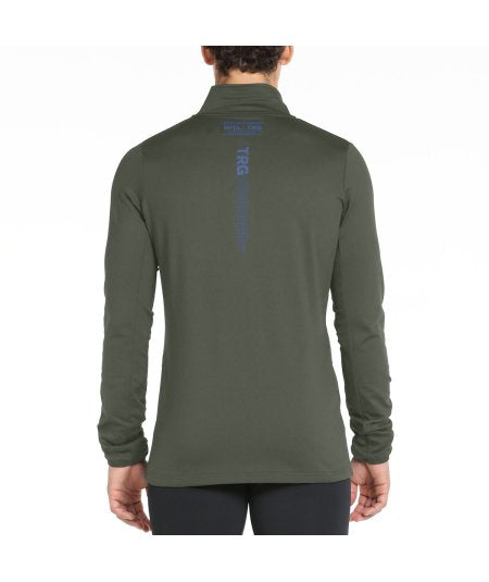 Détail du tissu et design de la veste Trives Kaki