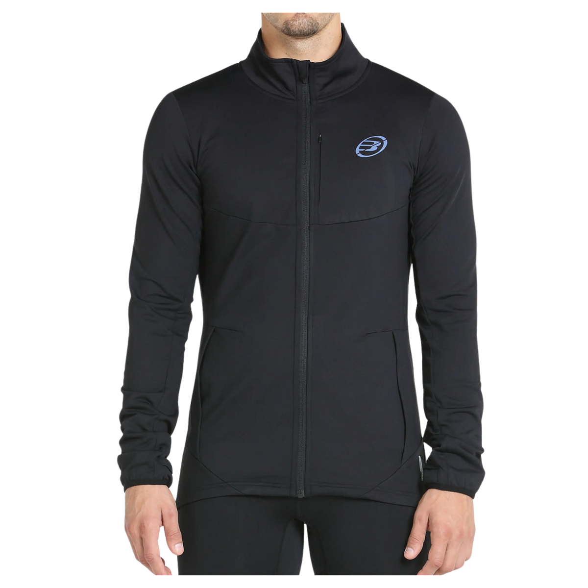 Veste Bullpadel Trives Noir vue de face