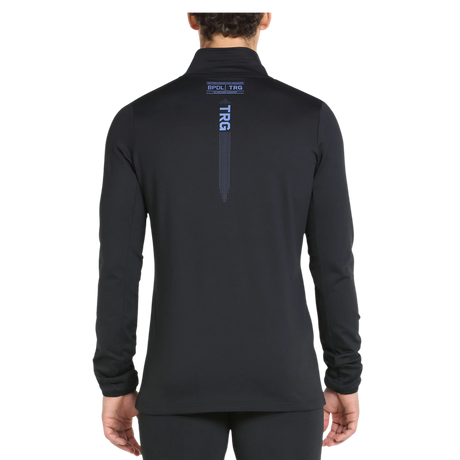 Veste Bullpadel Trives Noir portée par un joueur