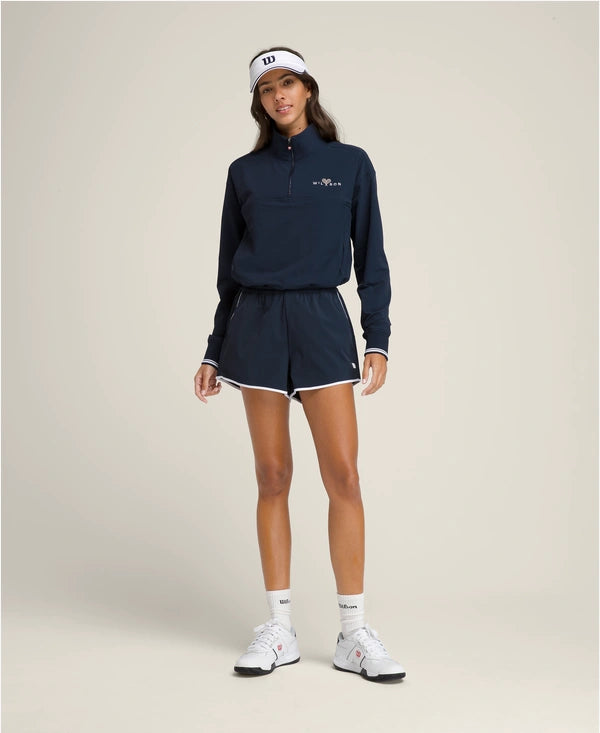 Vue latérale Veste Wilson Davenport Pop Over Classic Navy