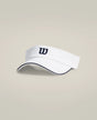 Visière Wilson White pour padel et tennis offrant confort et protection solaire