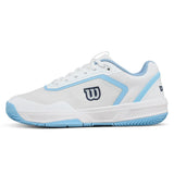 Chaussures de padel Wilson Court Glide Women White/Airy Blue/Navy
