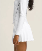 Jupe Wilson Midtown Bright White détails matériaux