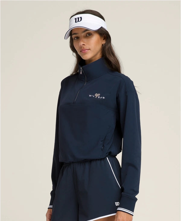Vue avant Veste Wilson Davenport Pop Over Classic Navy