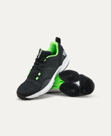 Chaussures de padel Wilson Hurakn Pro V2 Black White Green Gecko