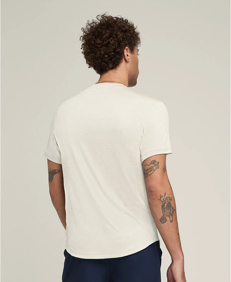 Vue arrière Tee Shirt Wilson Everyday Performance Sandrift