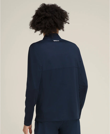 Fermeture demi-zip Veste Wilson Performance 1/2 Zip Navy