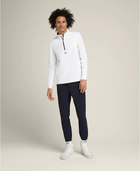 Veste Wilson Performance 1/2 Zip White vue arrière