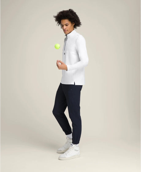 Profil Veste Wilson Performance 1/2 Zip White