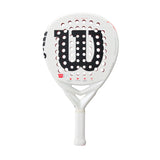 Surface sablée Wilson Bela V3 LS avec effet 3D pour spin optimal

