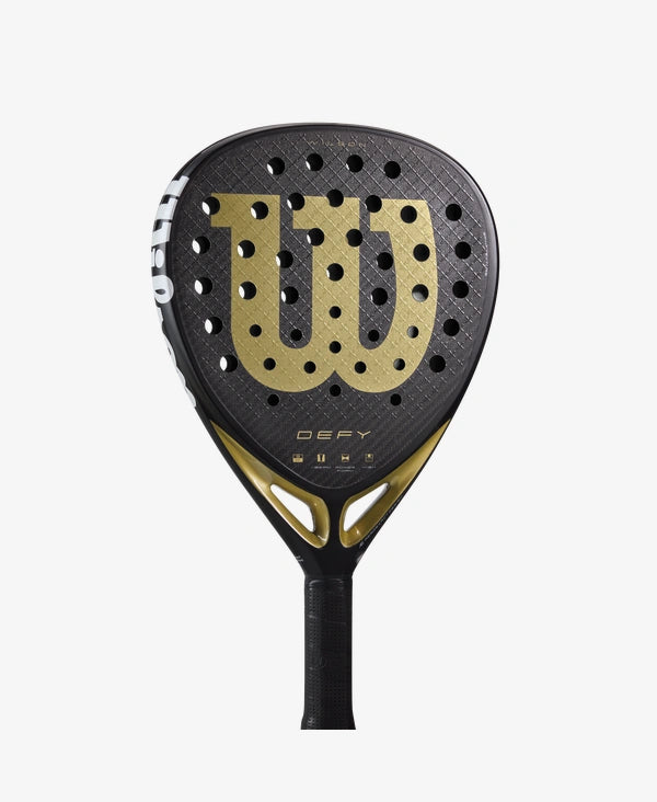 Vue arrière de la raquette Wilson Defy V1