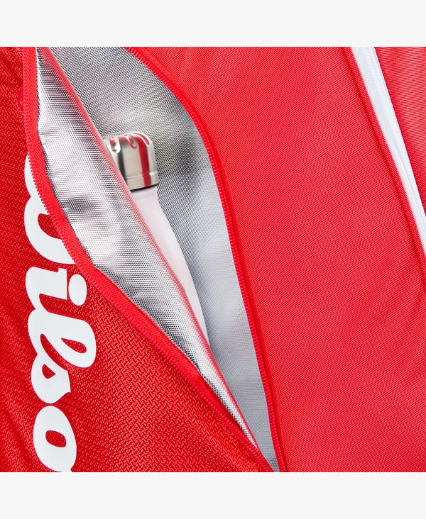 Sac Wilson Padel Tour Bag Red vue arrière
