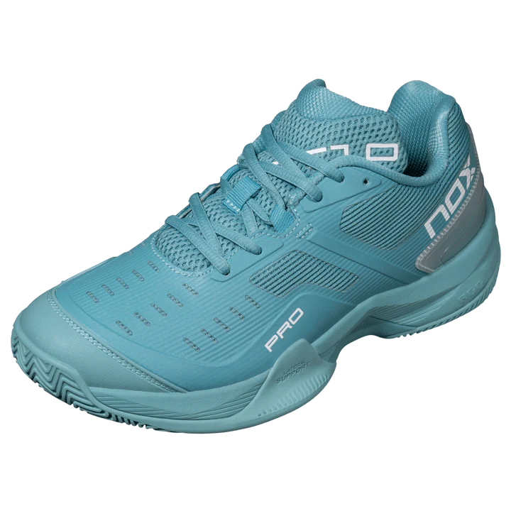 Chaussures de padel NOX AT10 Pro Turquoise / Blanc