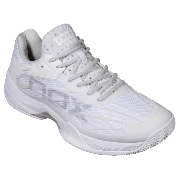 Chaussures de padel Nox AT10 Luxury Blanc / Gris