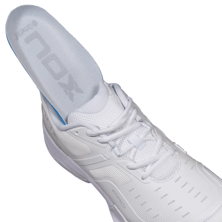 Chaussures de padel NOX AT10 Pro Blanc / Gris