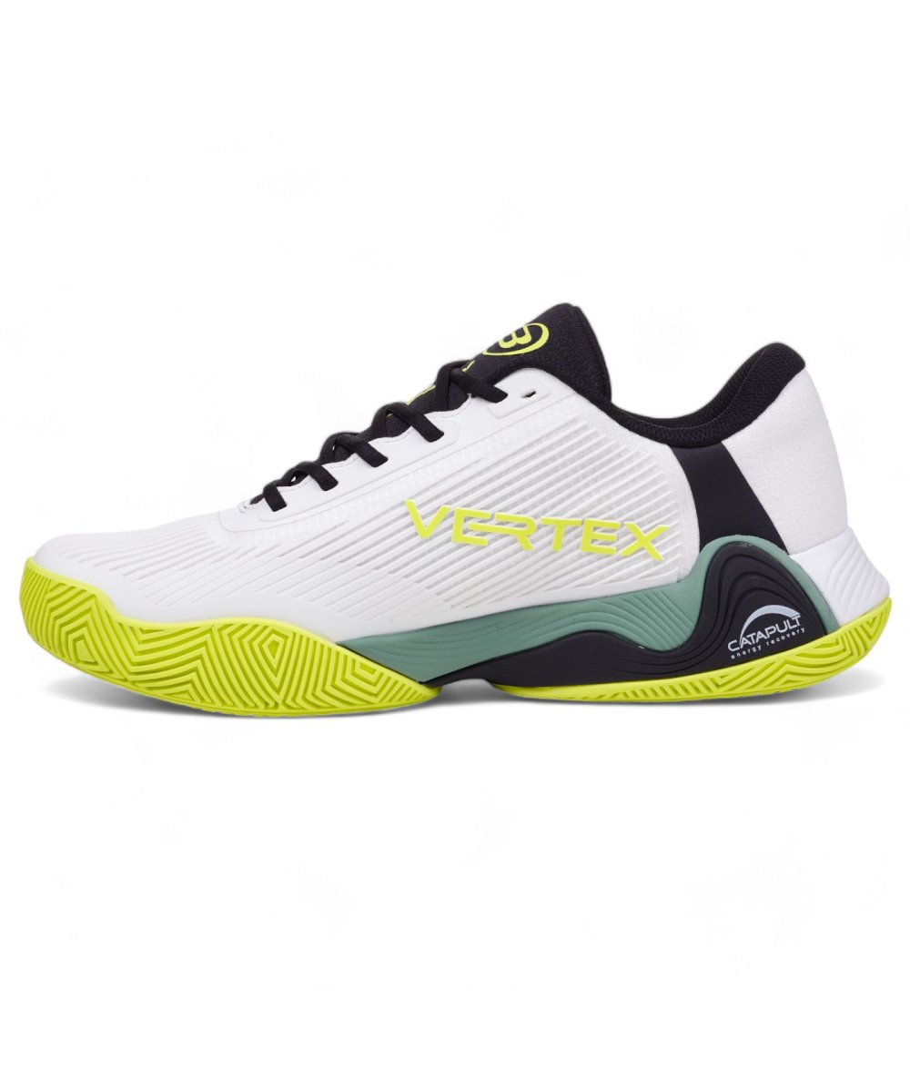 Chaussures Bullpadel Vertex Vibram 25V Blanco vue arrière
